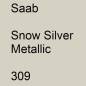 Preview: Saab, Snow Silver Metallic, 309.